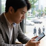 원달러 환율 1500원대를 확인하는 직장인